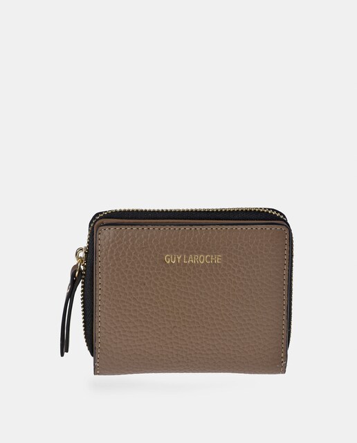 Imagem 0 de Porta-Moedas Pequeno em Pele Floater com Secção para Notas e Fecho de Correr