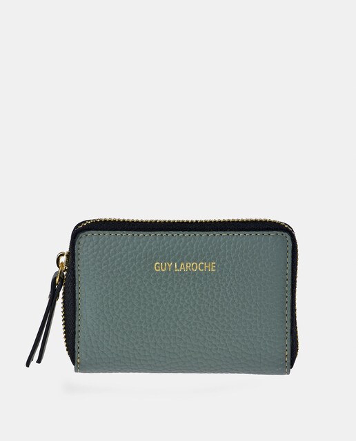 Imagem 0 de Porta-Moedas Pequeno em Pele Floater com Fecho de Correr