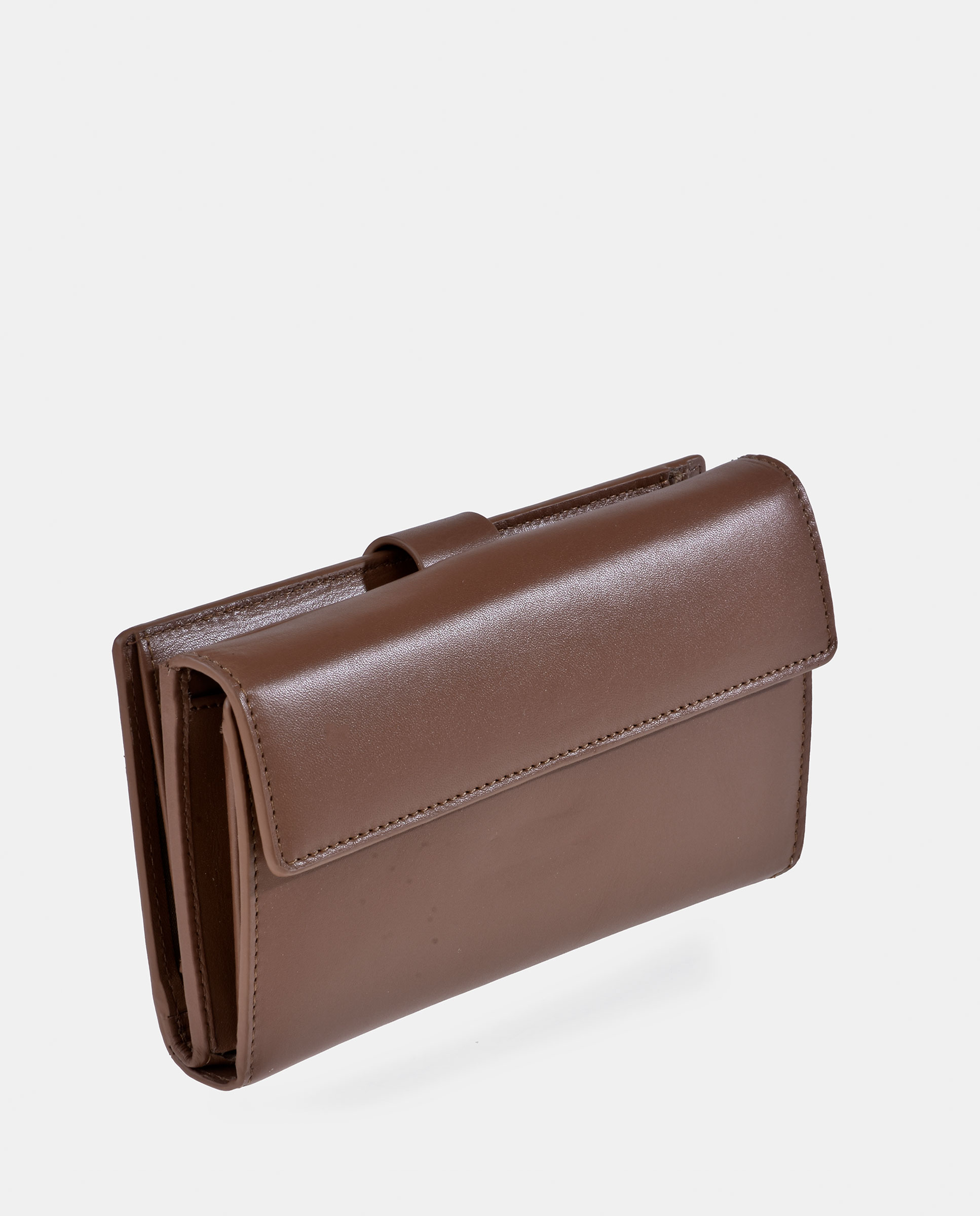 Monedero billetero grande Pierre Cardin para mujer en piel - Marrón claro Marrón claro-3