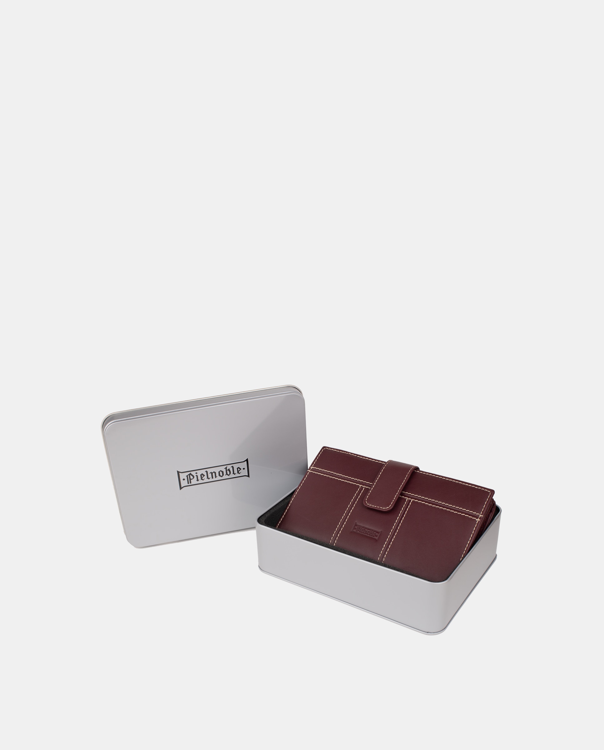 Carteira Extra Grande Bordeaux-8