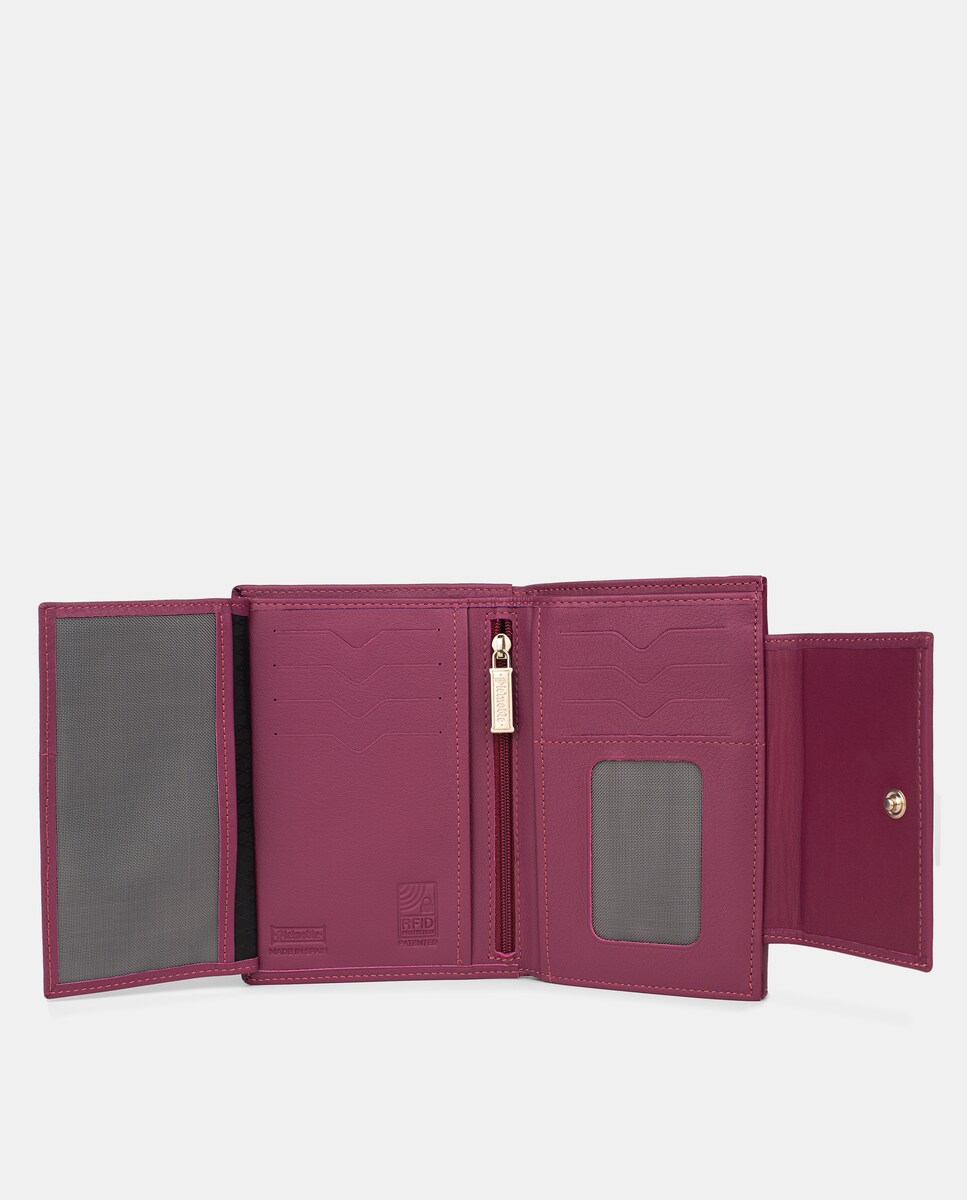 Carteira Grande Vermelho-3