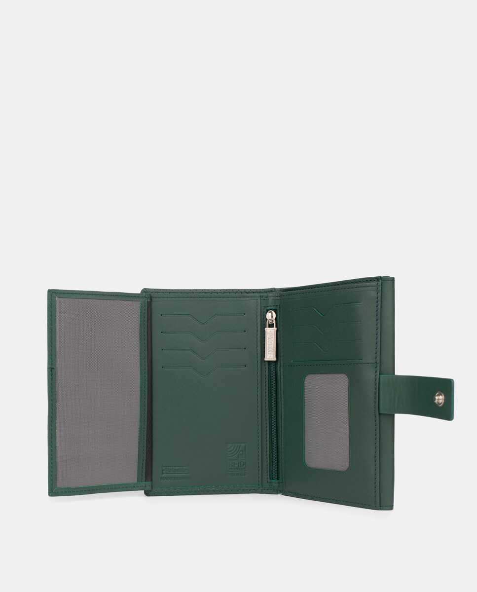 Carteira Grande Verde-2