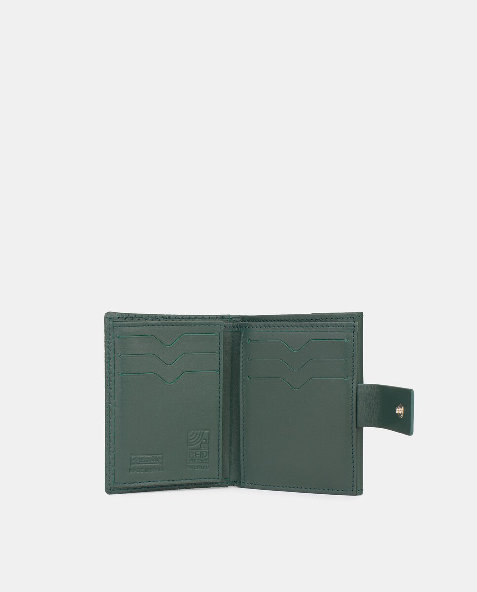 Carteira Pequena Verde-3