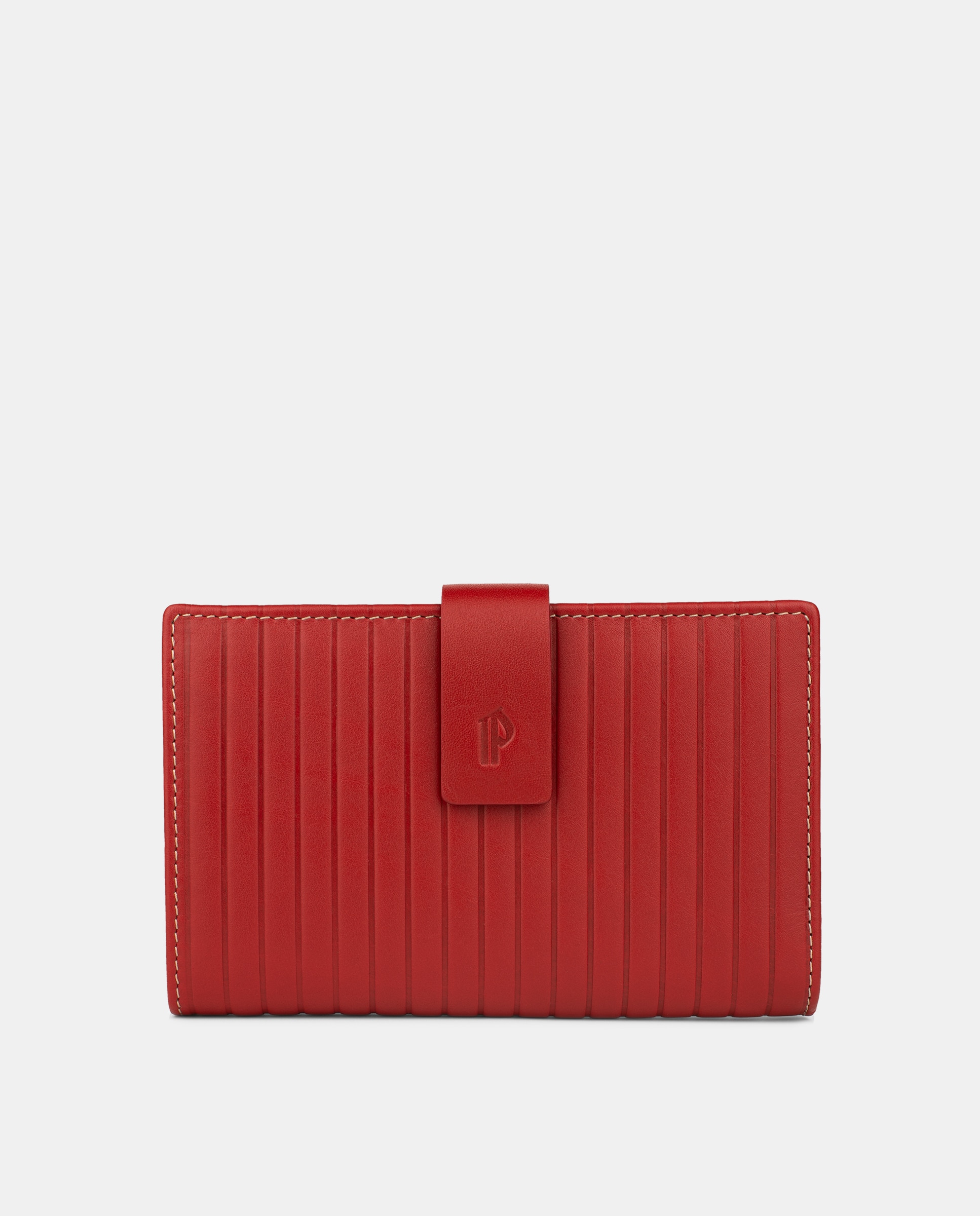 Billetero grande Rojo Pielnoble Rojo-2