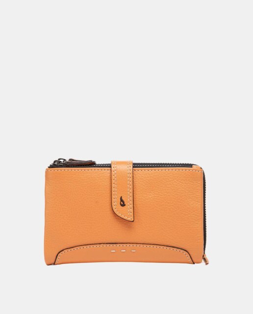 Imagem 0 de Carteira Média em Pele com Costuras