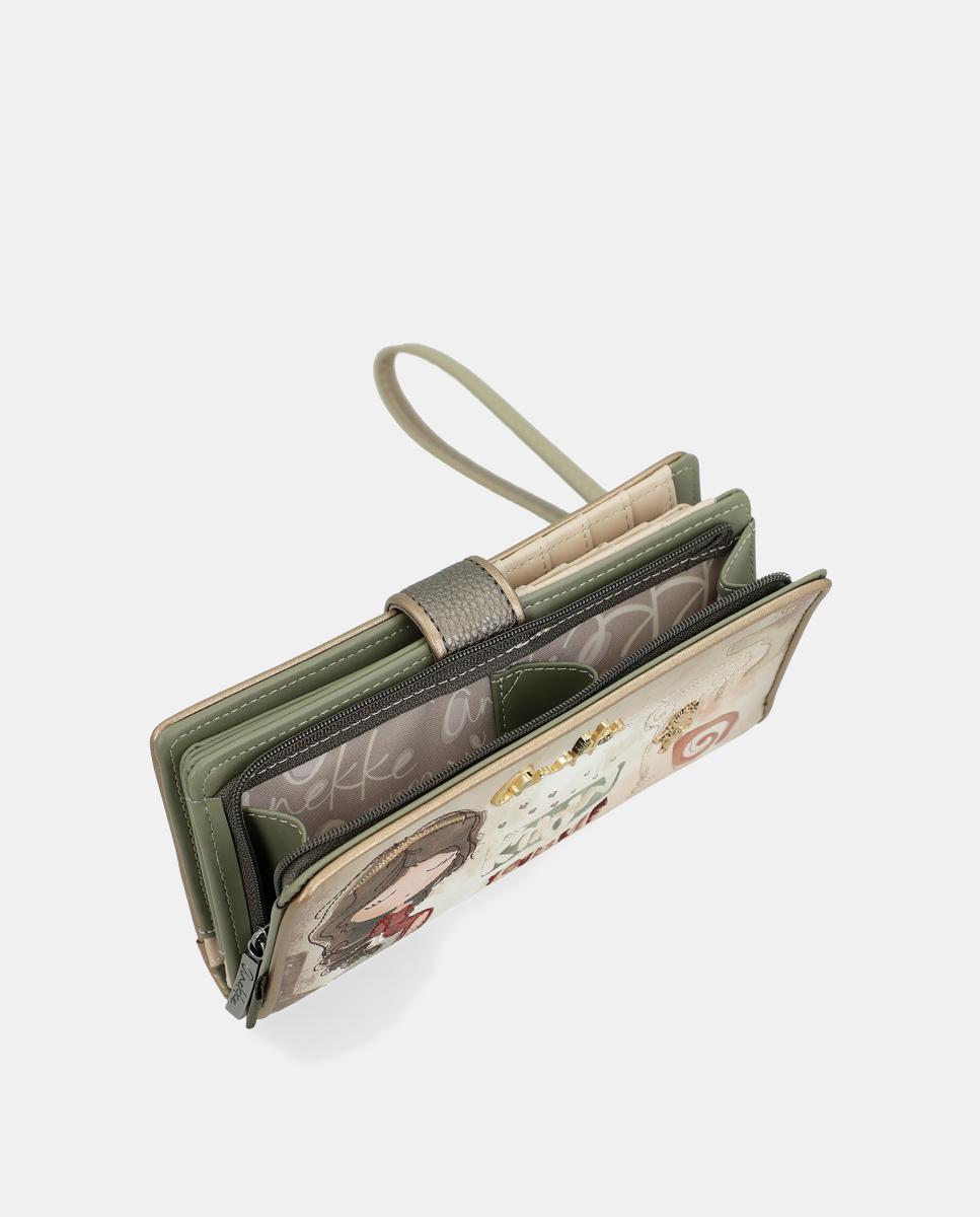 Porta-Moedas Grande RFID Muse Multicolor-6