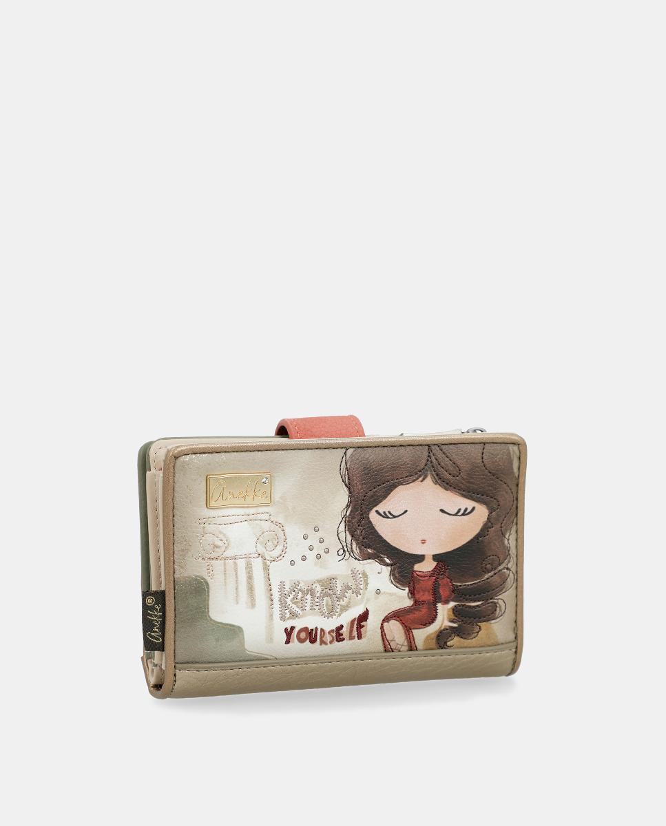 Porta-Moedas Médio Muse RFID Multicolor-2