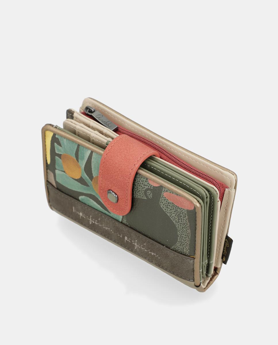 Porta-Moedas Médio Muse RFID Multicolor-4