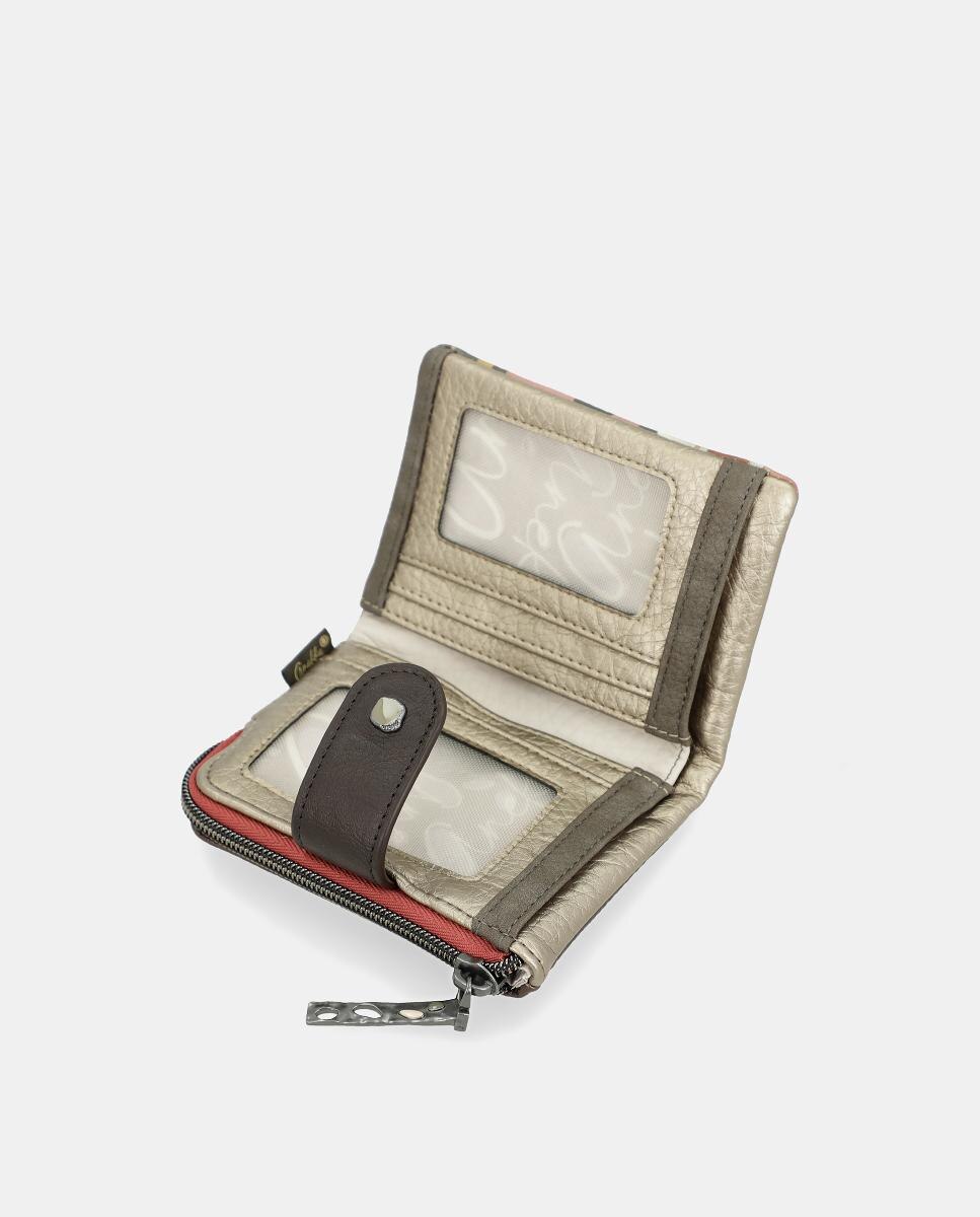 Porta-Moedas Pequeno Flexível RFID Muse Multicolor-5