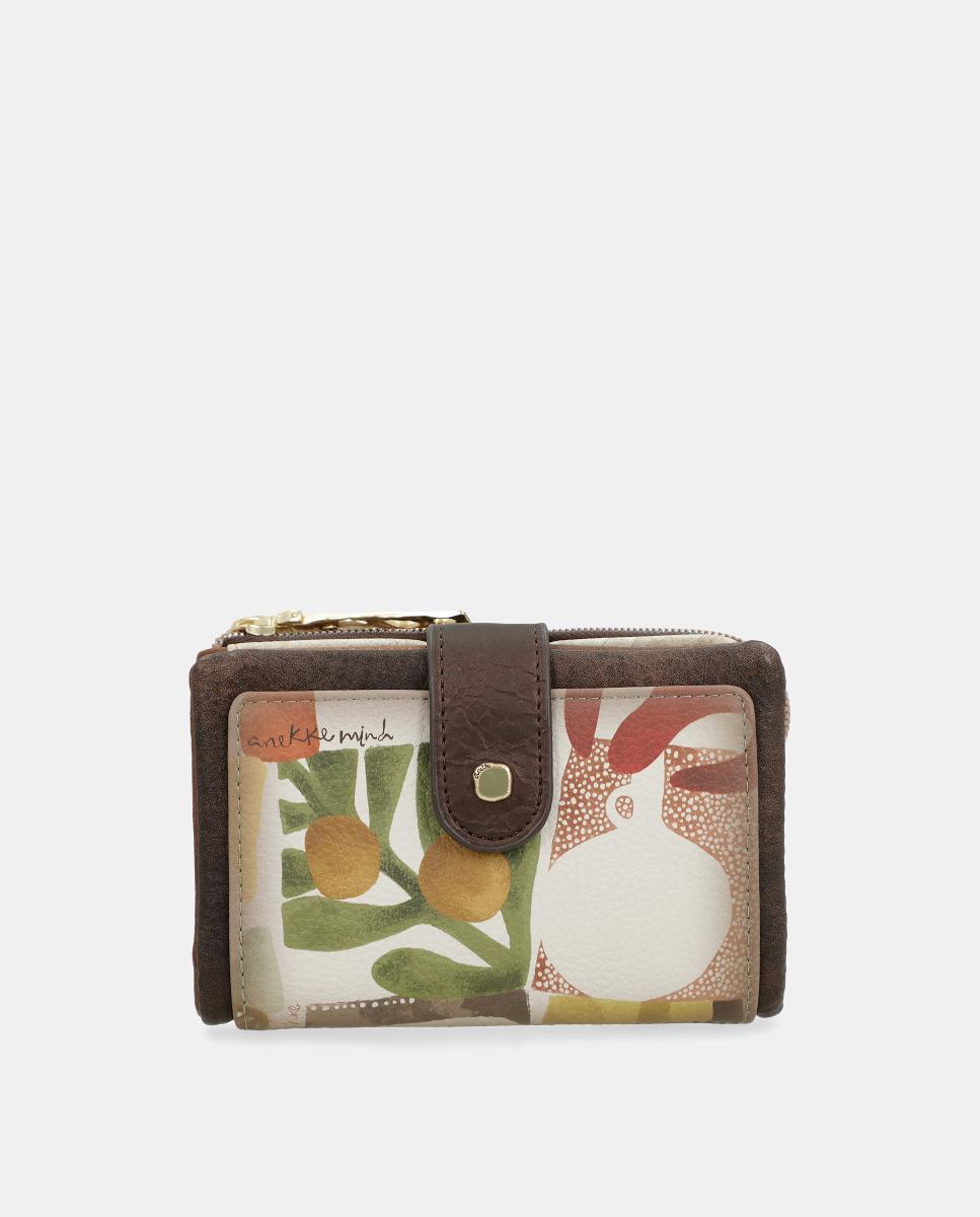Porta-Moedas Médio Flexível RFID Muse Multicolor-3