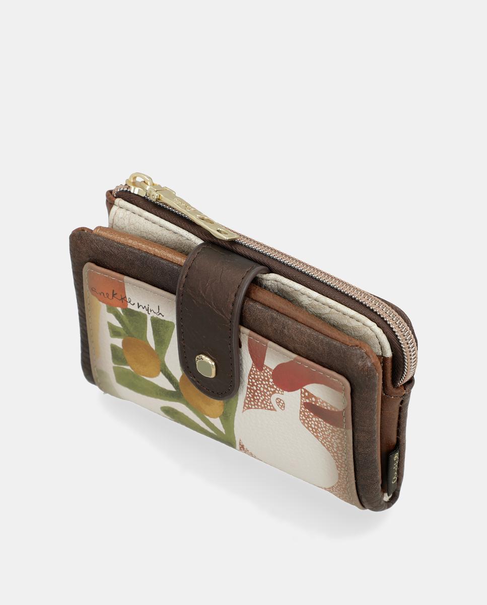 Porta-Moedas Médio Flexível RFID Muse Multicolor-4