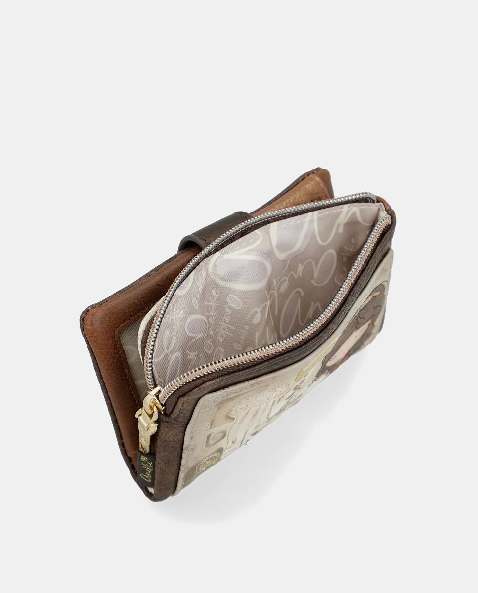 Porta-Moedas Médio Flexível RFID Muse Multicolor-6
