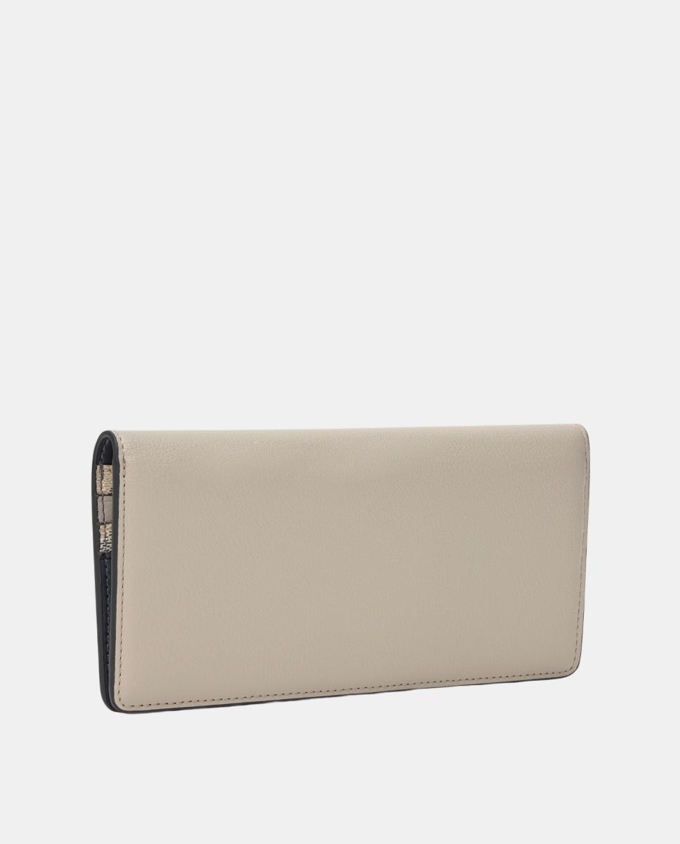 Carteira Grande Kaos Icon Taupe-2