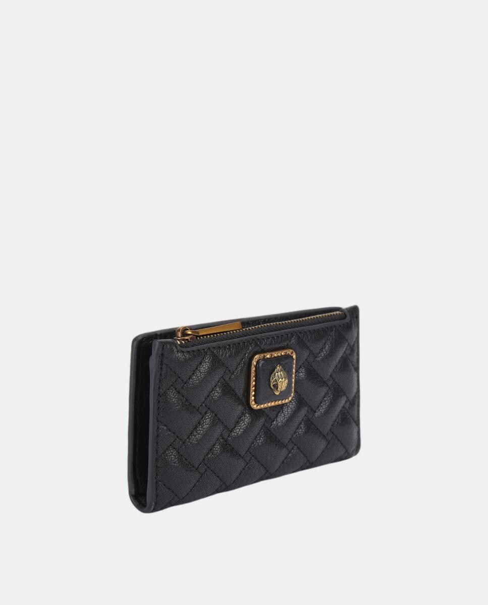 Carteira Bifold em Pele Preto-2