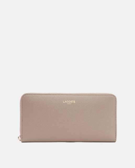 Imagem 0 de Carteira Grande com Fecho de Correr em Pele