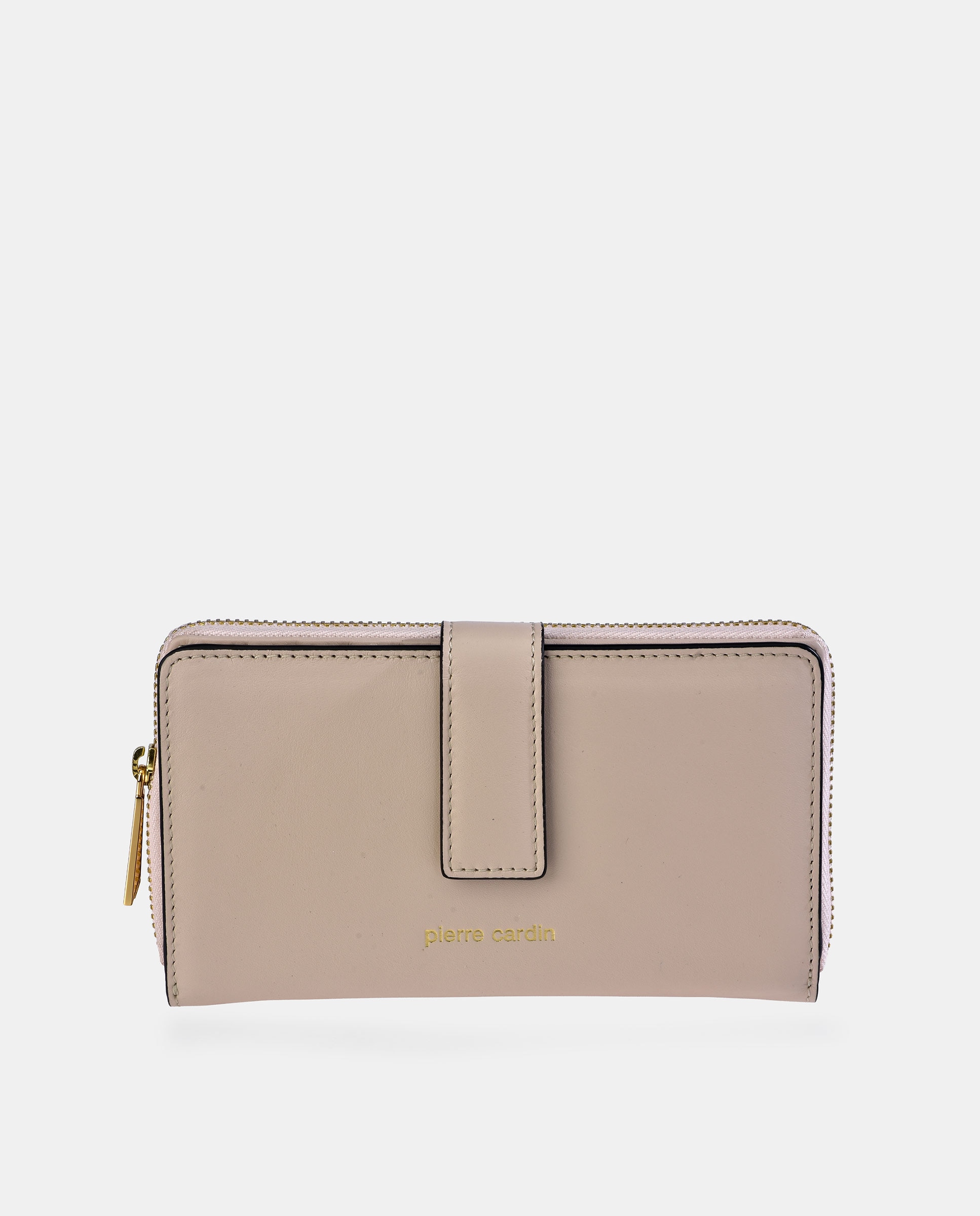 Imagen 1 de Monedero billetero grande mujer Pierre Cardin en piel - Beige Beige