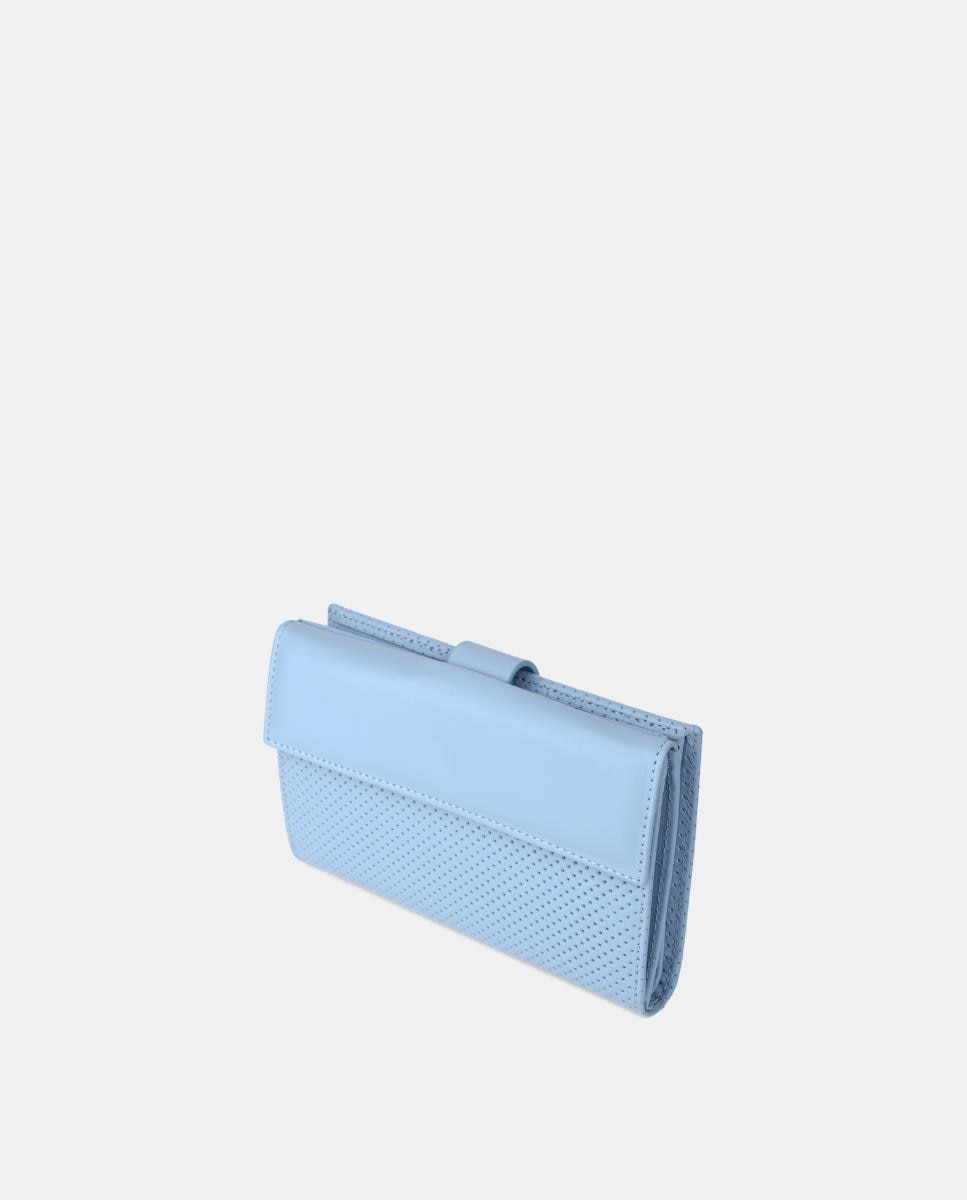 Billetero grande - Pielnoble - Azul claro Azul claro-4