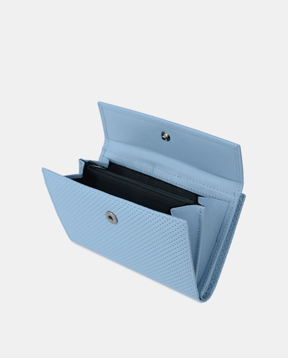 Billetero grande - Pielnoble - Azul claro Azul claro-6