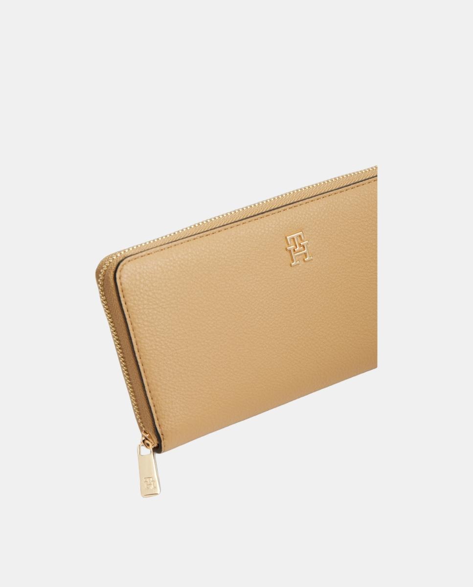 Cartera grande de mujer - Tommy Hilfiger - Beige Beige-4