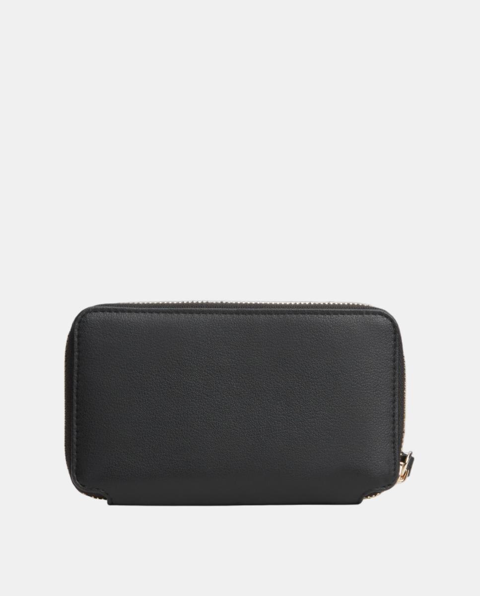 Cartera grande de mujer con asa lateral - Tommy Hilfiger - Negro Negro-2