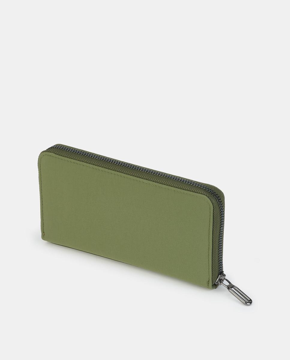 Imagen 2 de Billetero con cremallera - Caminatta - Verde militar Verde militar