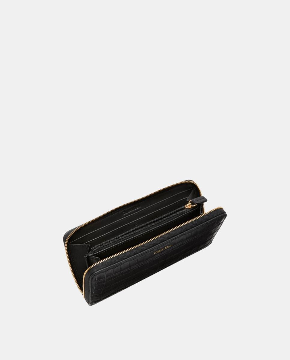 Porta-Moedas em Pele. Preto-3