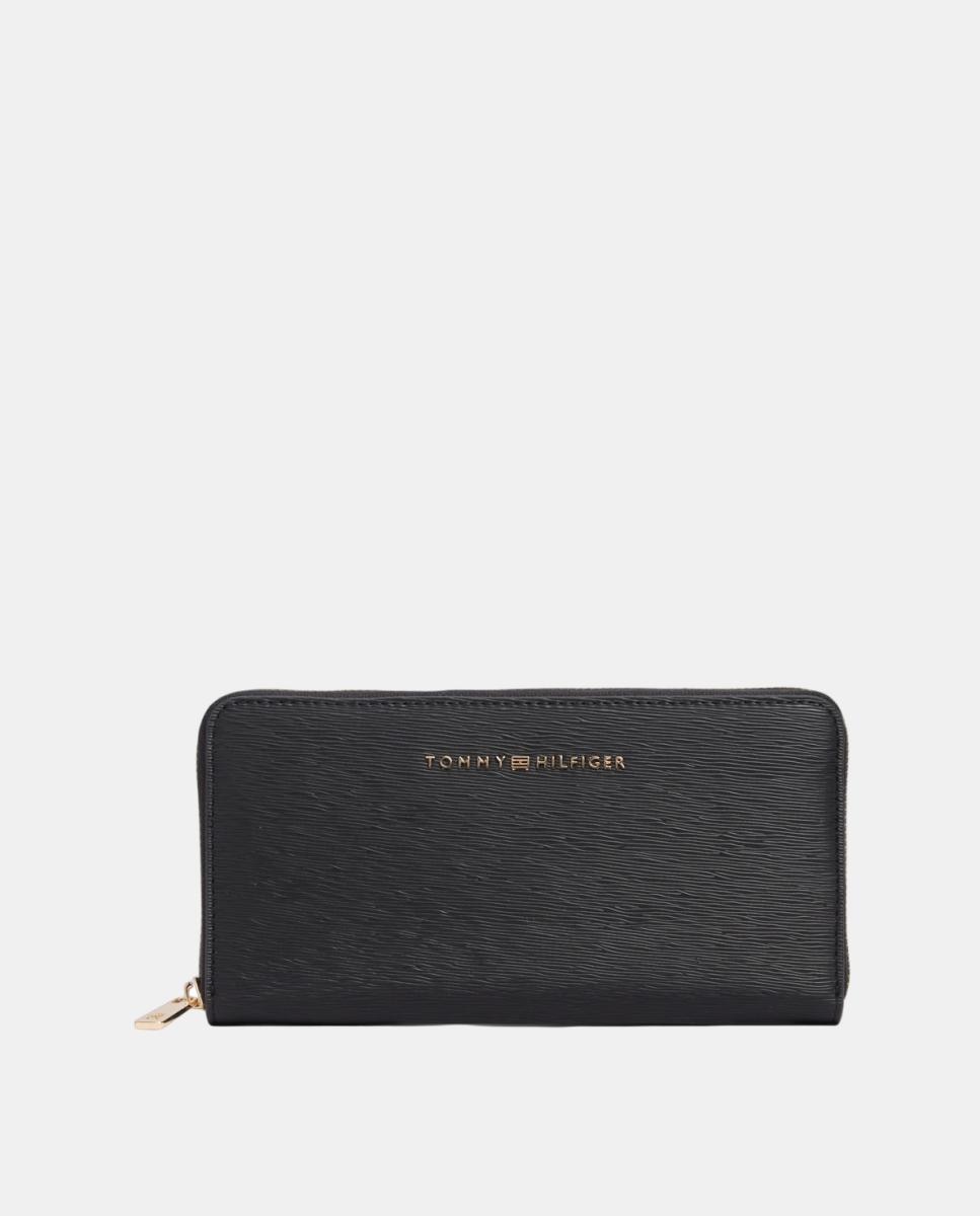 Cartera de mujer en color - Tommy Hilfiger - Negro Negro-1