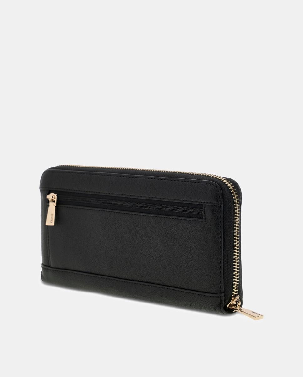 Porta-Moedas Dorothy Compacto com Fecho de Correr Preto-5