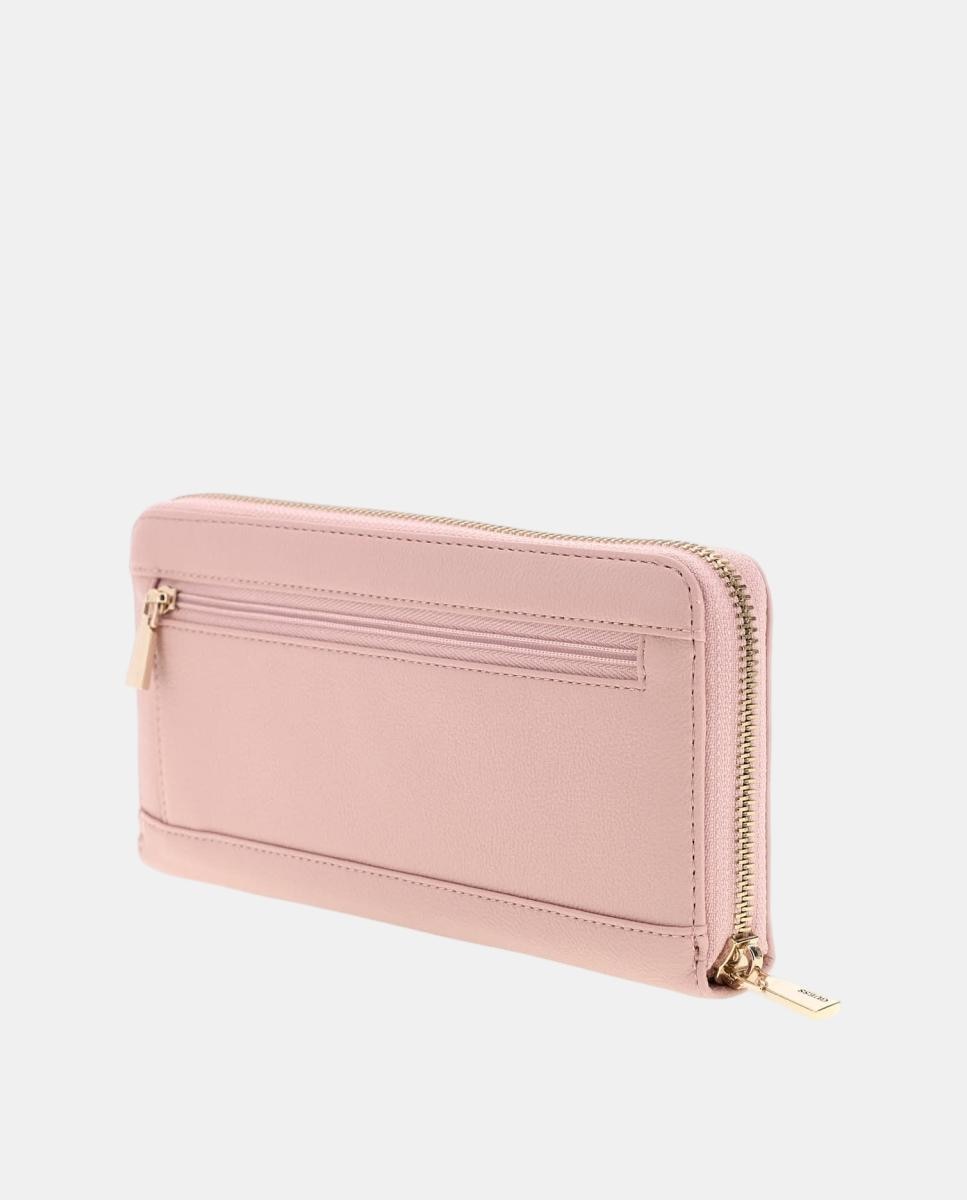 Porta-Moedas Dorothy Compacto com Fecho de Correr Rosa-3