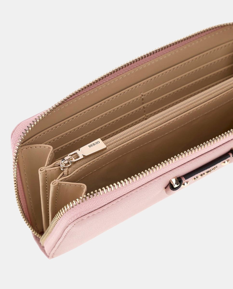 Porta-Moedas Dorothy Compacto com Fecho de Correr Rosa-4
