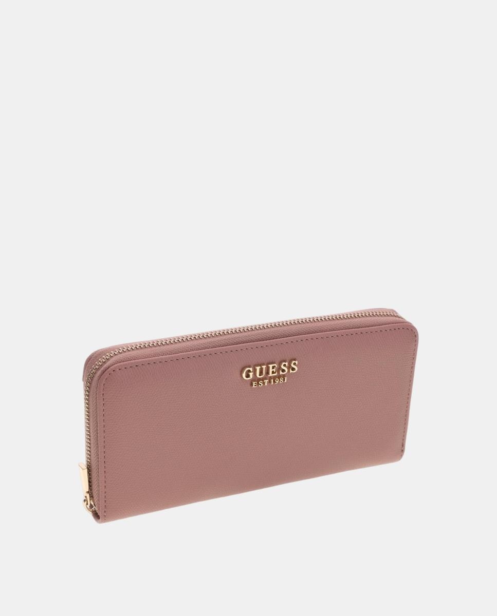 Porta-Moedas Amorette Compacto com Fecho de Correr Rosa-4