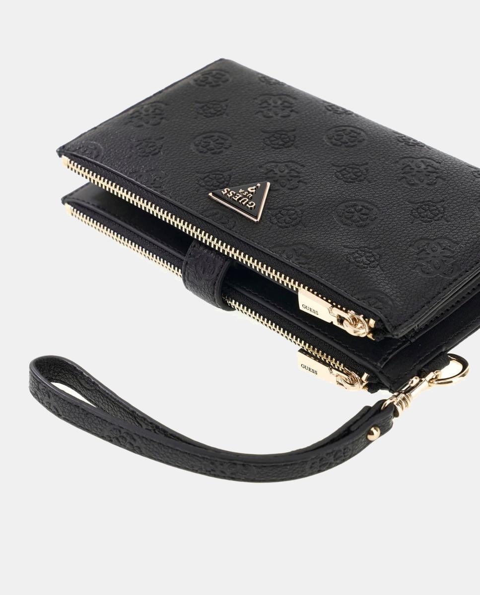 Mala Pouch Blace com Fecho de Correr Superior e Logótipo Preto-5