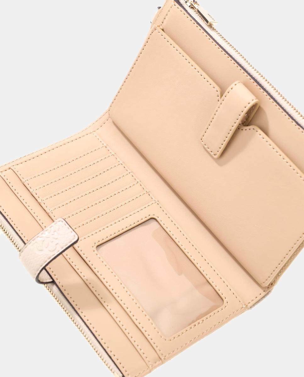 Mala Pouch Blake com Fecho de Correr Superior e Logótipo Natural-3