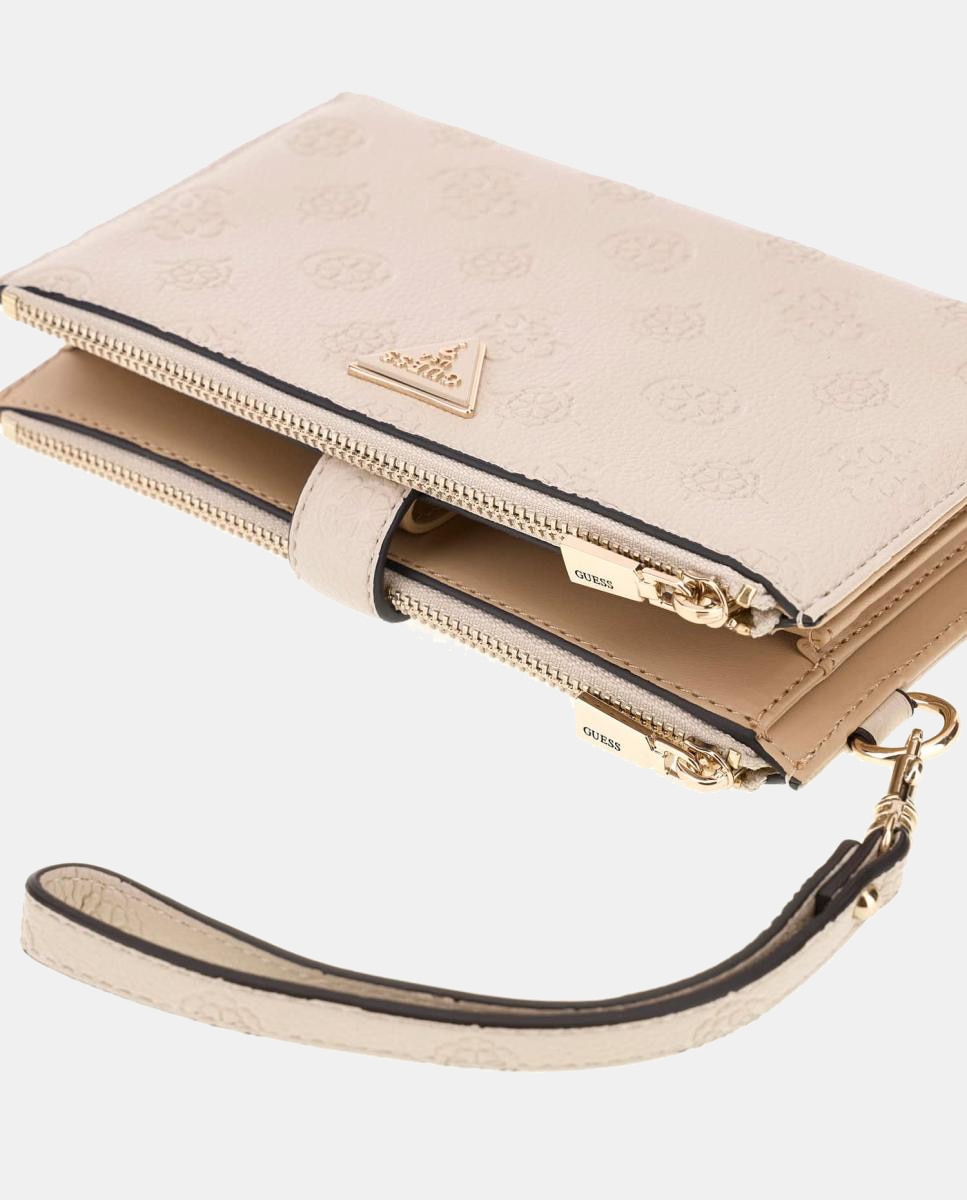 Mala Pouch Blake com Fecho de Correr Superior e Logótipo Natural-5