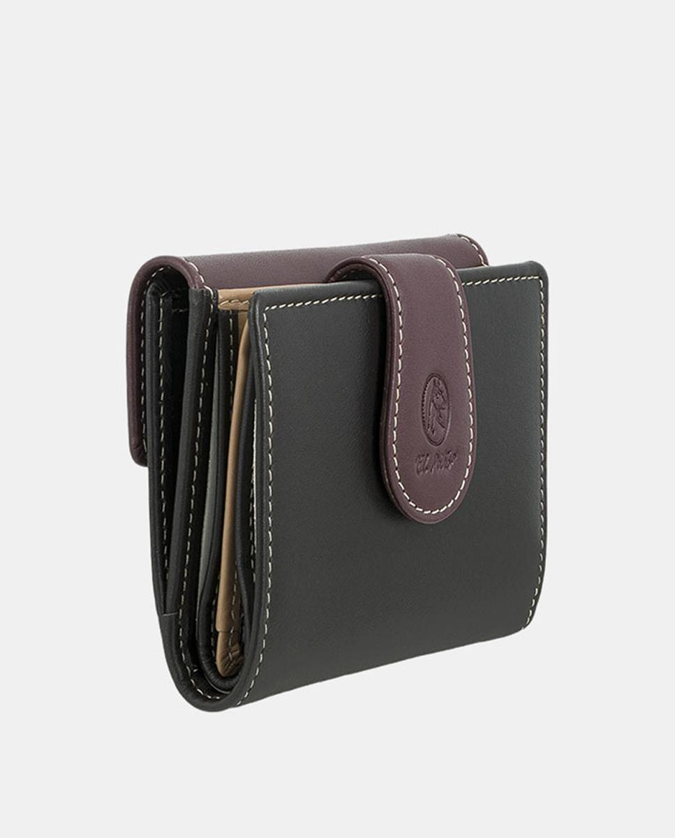 Imagen 2 de Billetero cartera de señora mini fabricado en piel vacuno - El Potro - Marrón chocolate Marrón chocolate