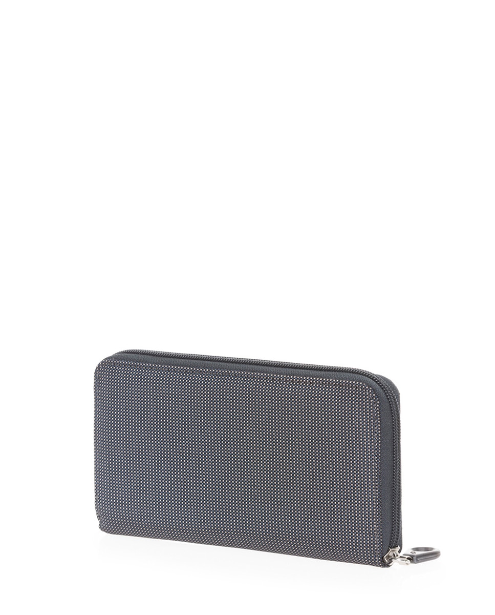 Cartera grande gris oscura con cremallera - Mandarina Duck - Gris oscuro Gris oscuro-2