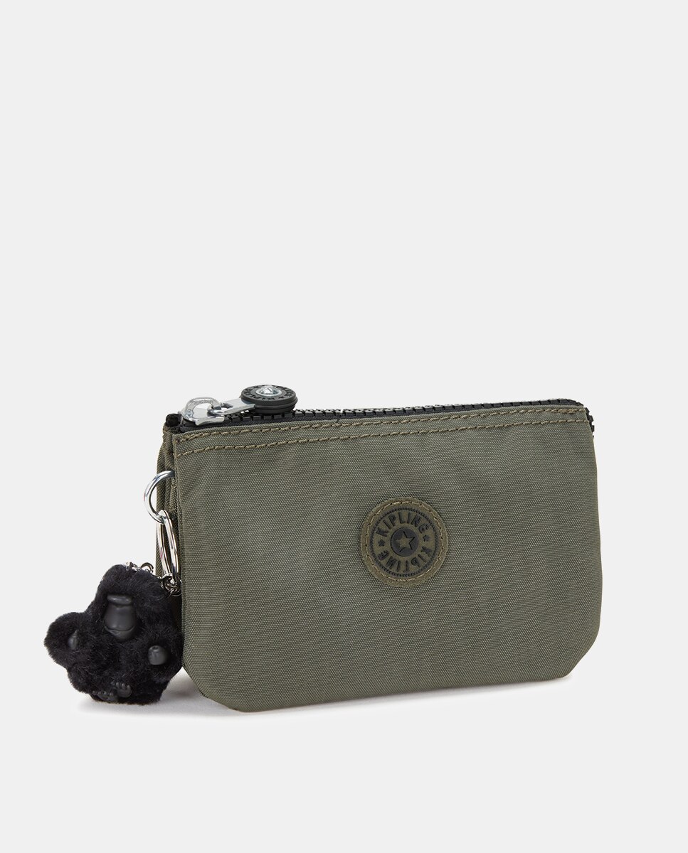 Monedero pequeño con llavero - Kipling - Verde militar Verde militar-3