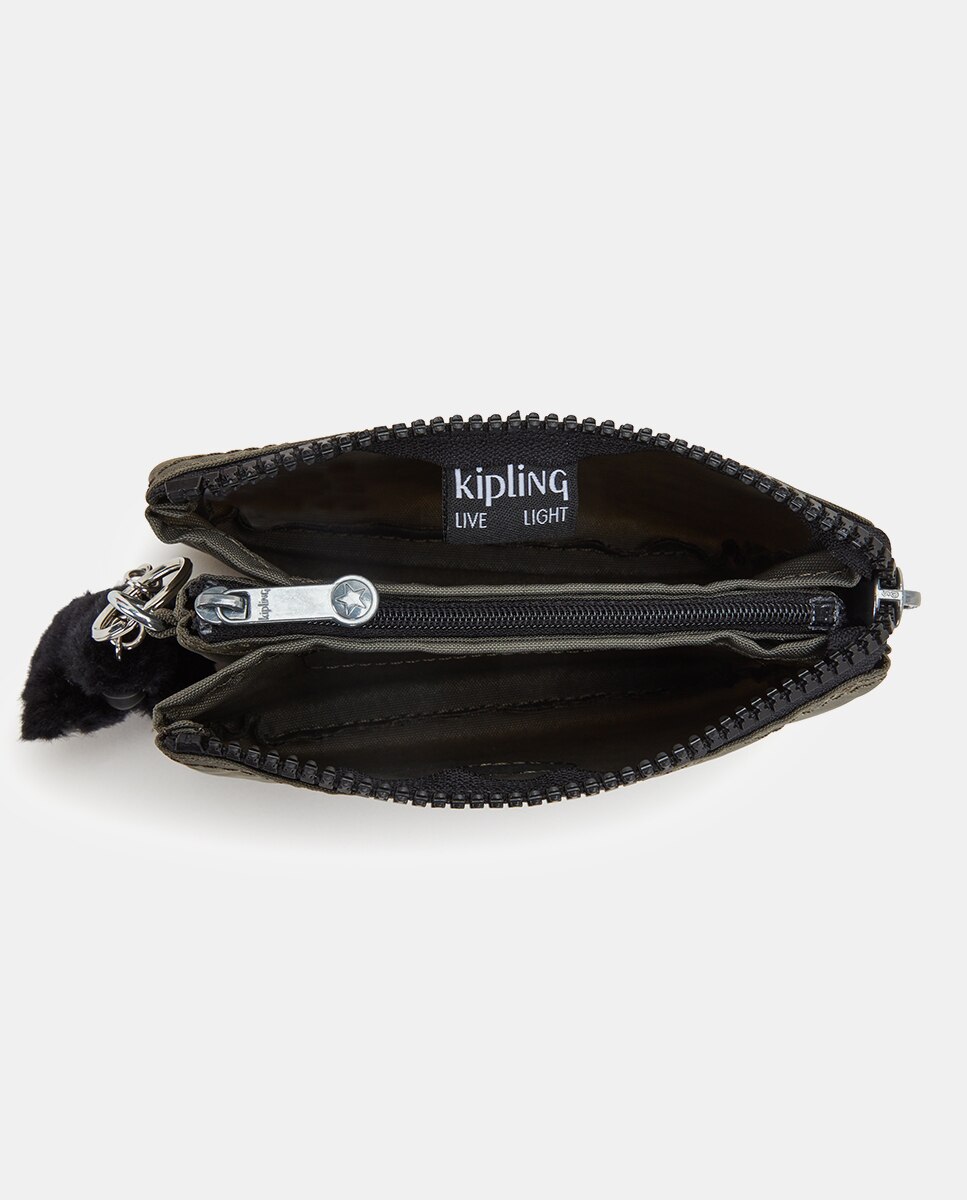 Monedero pequeño con llavero - Kipling - Verde militar Verde militar-4