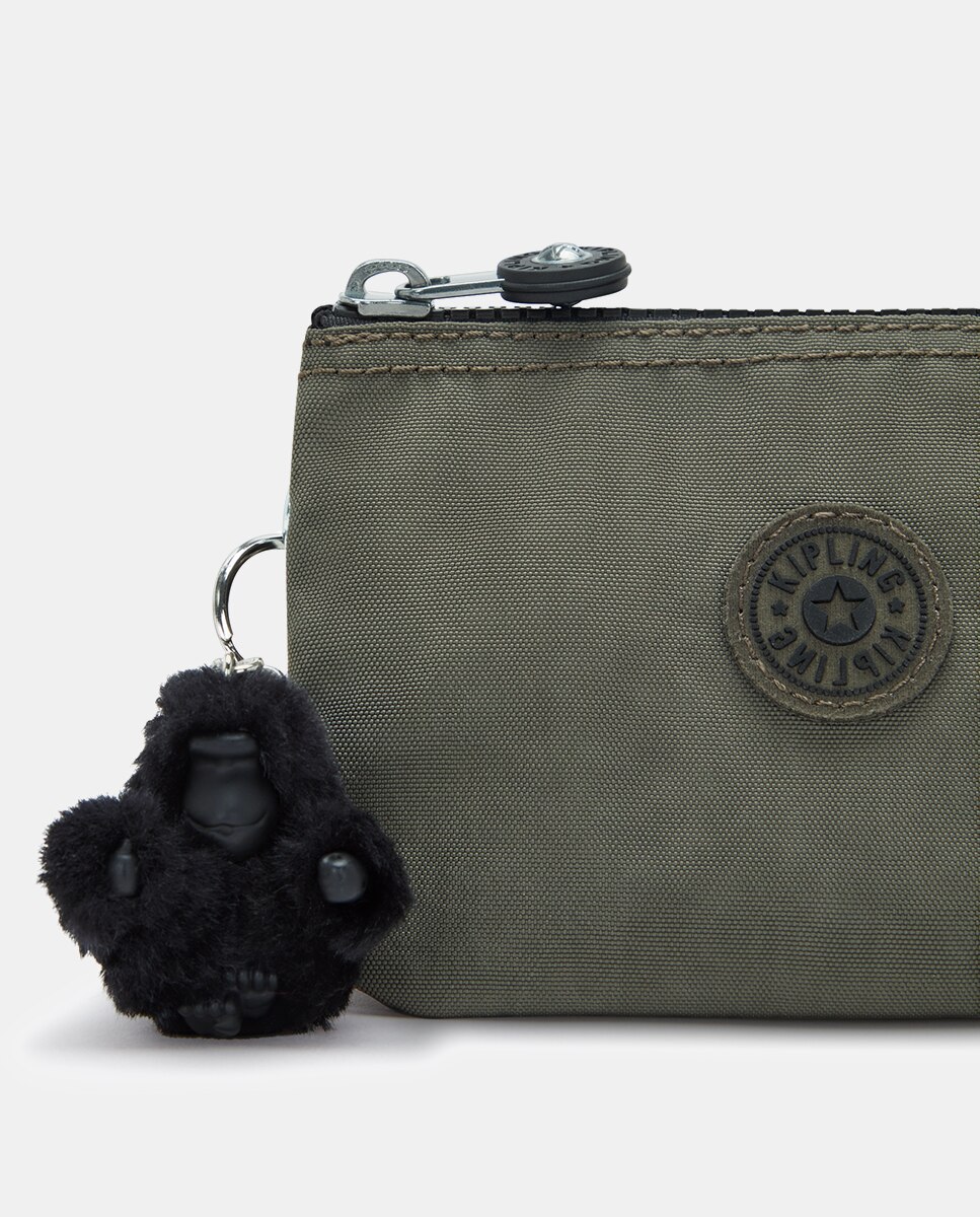 Monedero pequeño con llavero - Kipling - Verde militar Verde militar-5