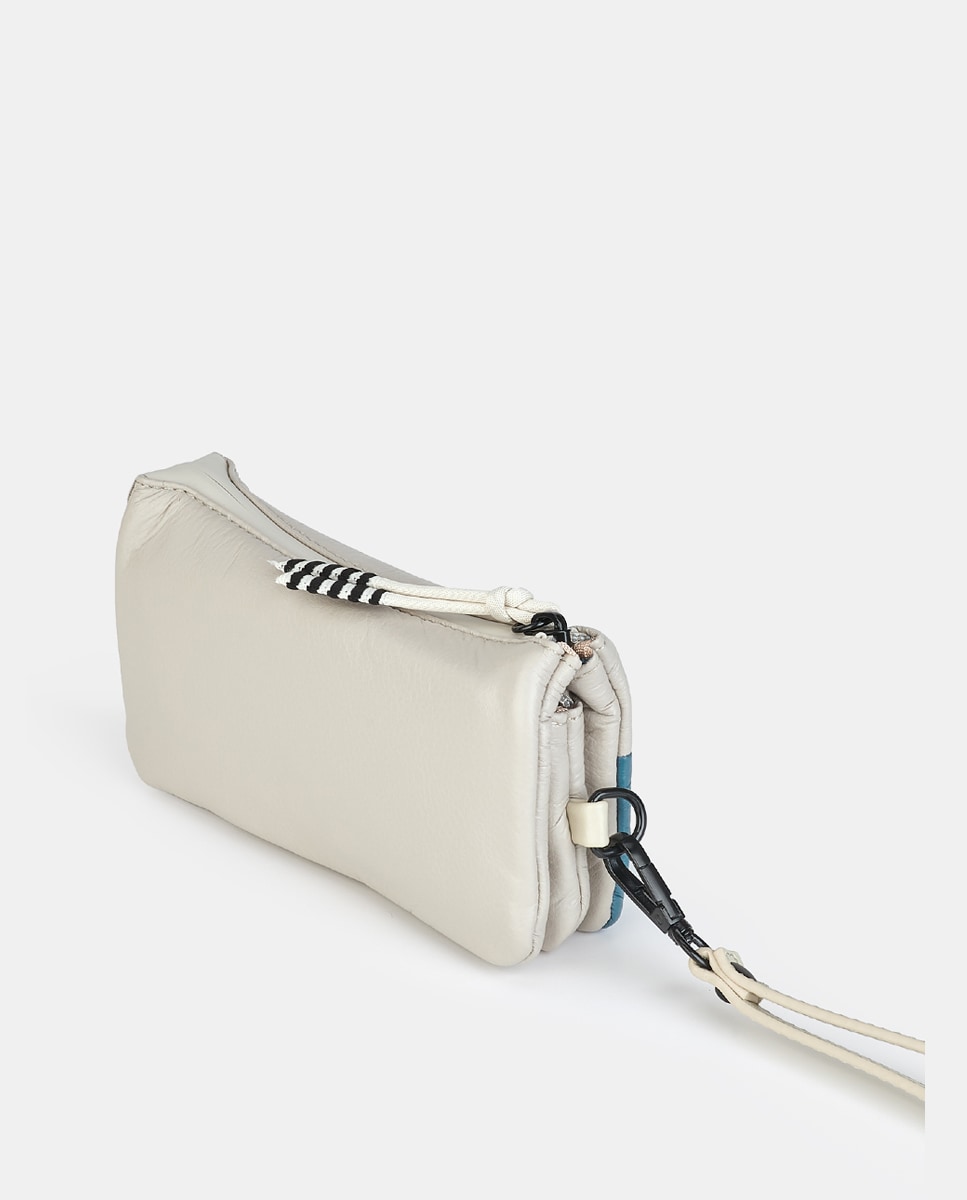 Mala Pouch - Cor de Pérola Azul-2