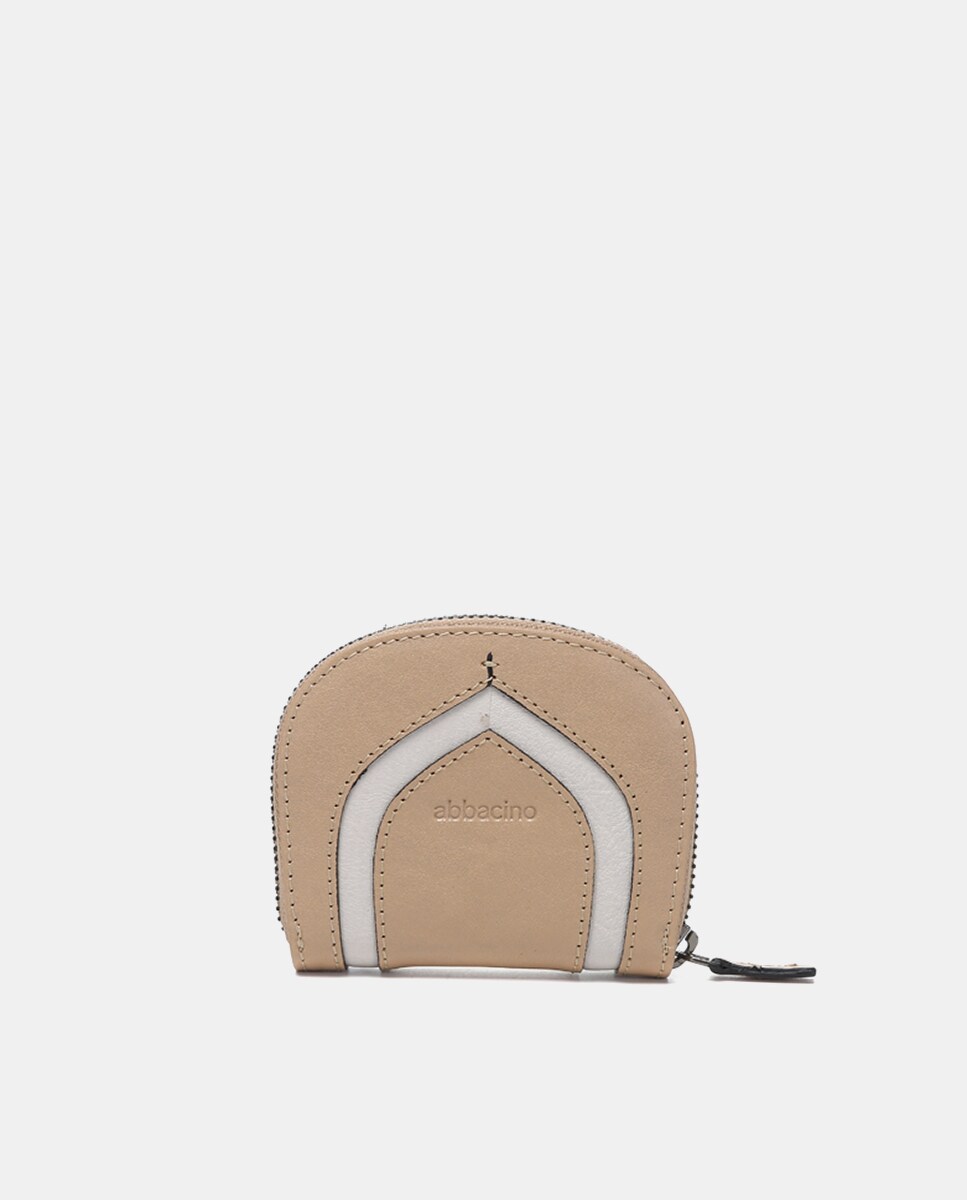 Porta-Moedas Oceans Diary em Pele - Camel Camel-2