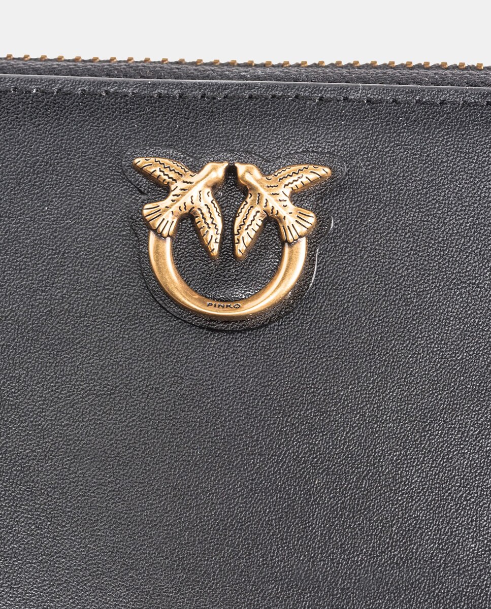 Porta-Moedas Médio Preto-4