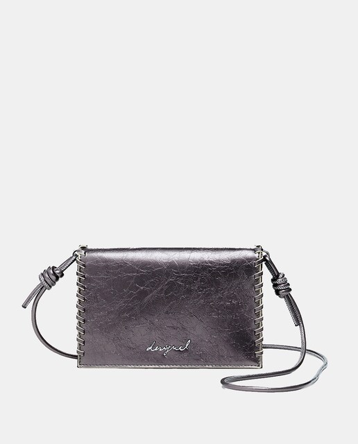 Imagem 0 de Porta-Moedas Conversível Metalizado Grande