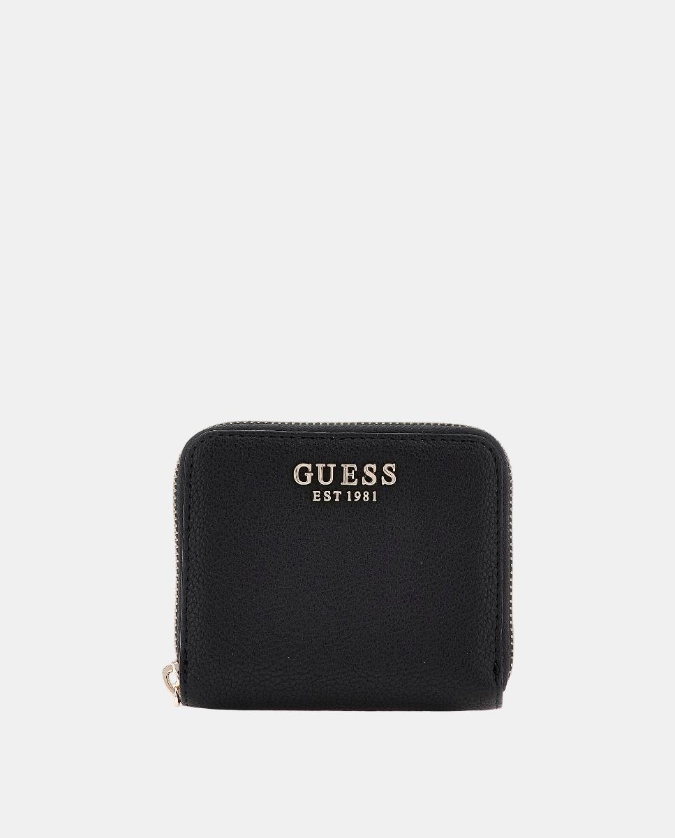 Porta-Moedas Médio com Fecho de Correr e Logótipo 1981 Preto-1