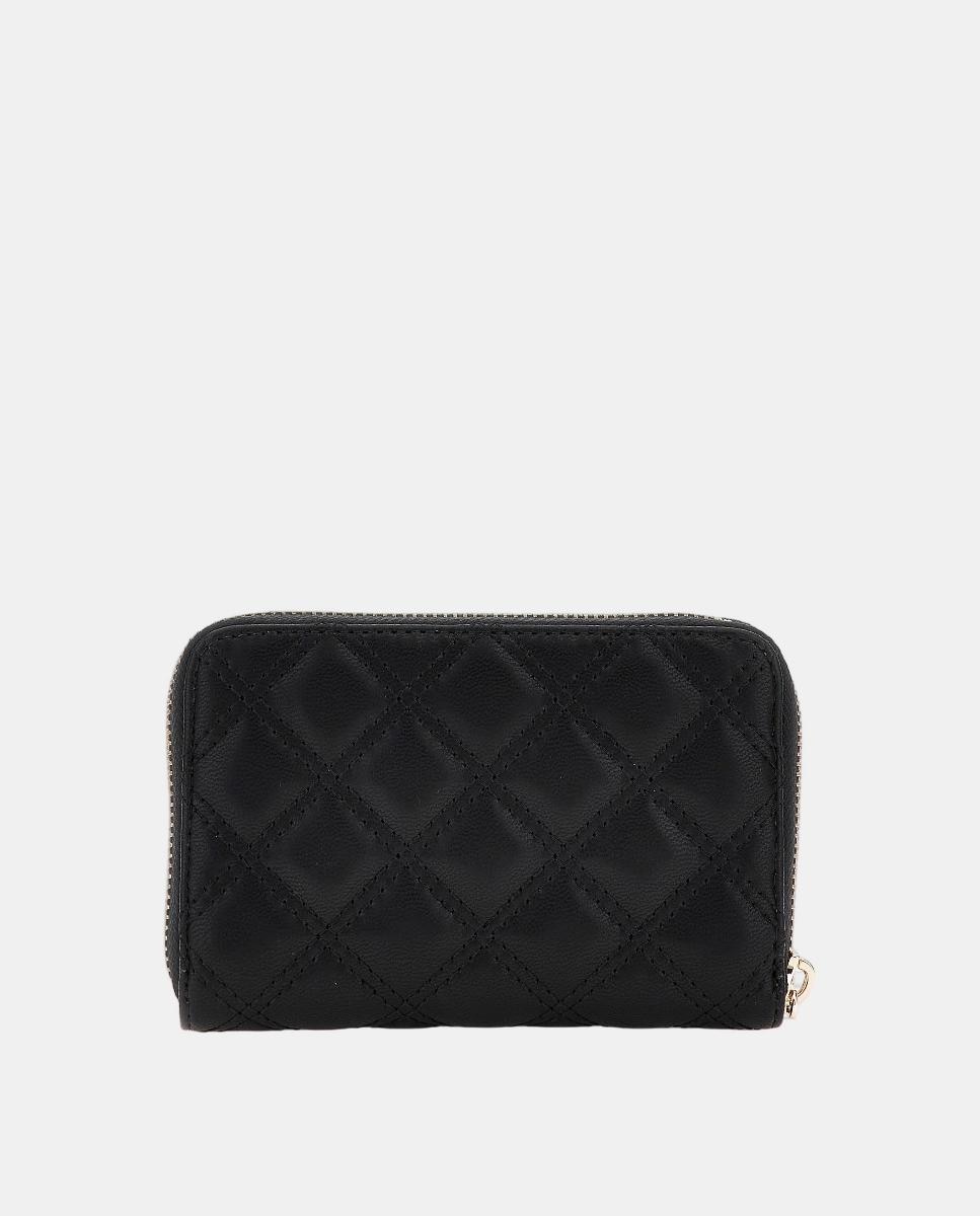 Porta-Moedas Médio com Fecho de Correr Preto-2