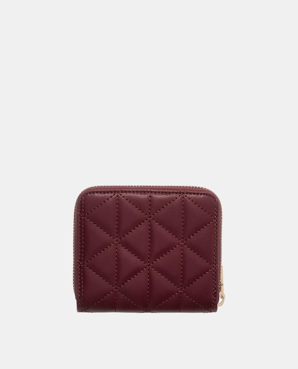 Porta-Moedas Médio com Fecho de Correr e Logótipo 4G Bordeaux-2