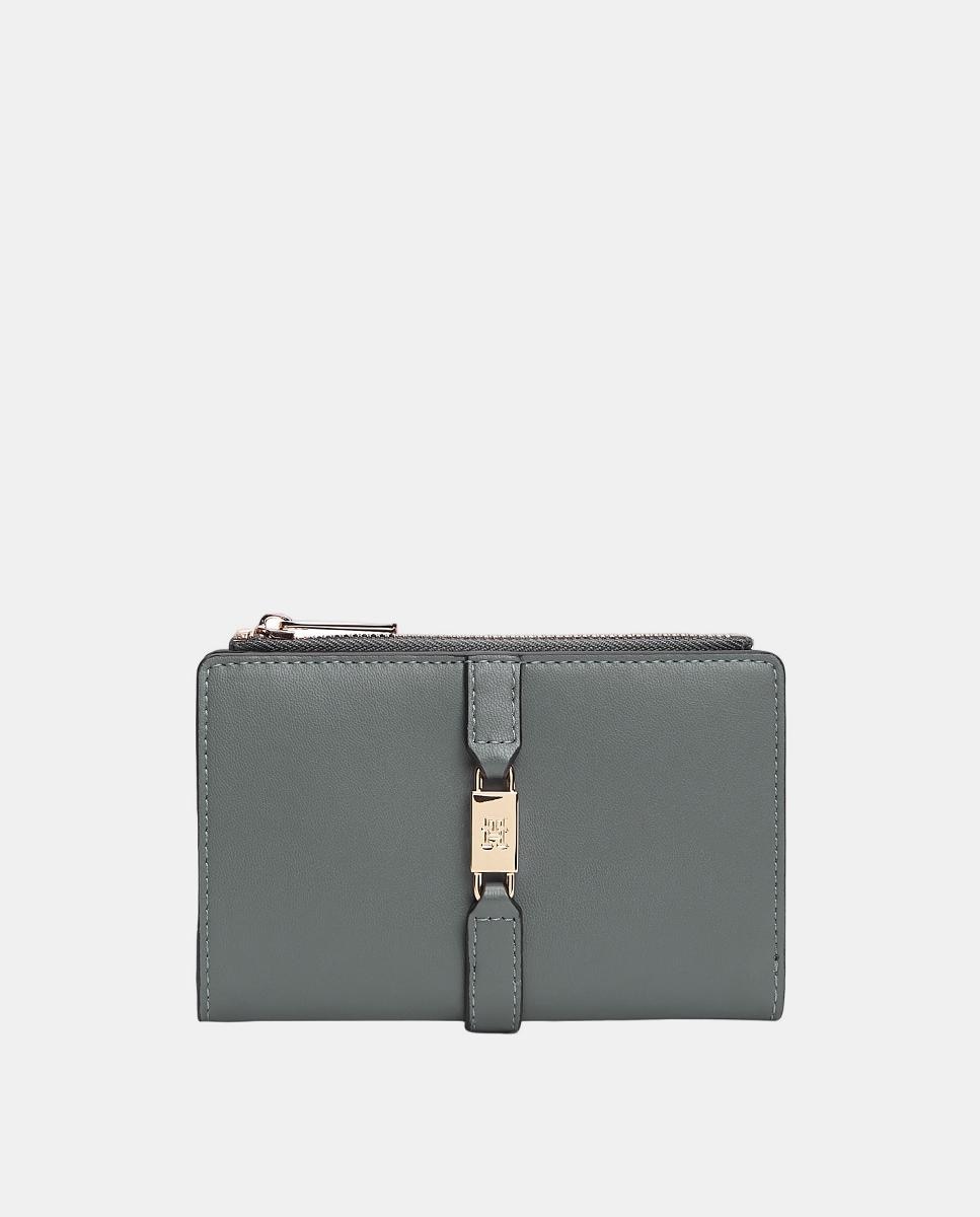 Carteira Bifold TH Glam - Cinzento Azul-1