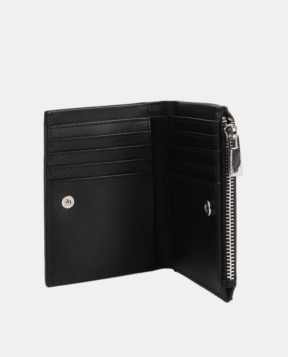 Porta-Moedas com Tachas - Dourado/Prateado Preto-2
