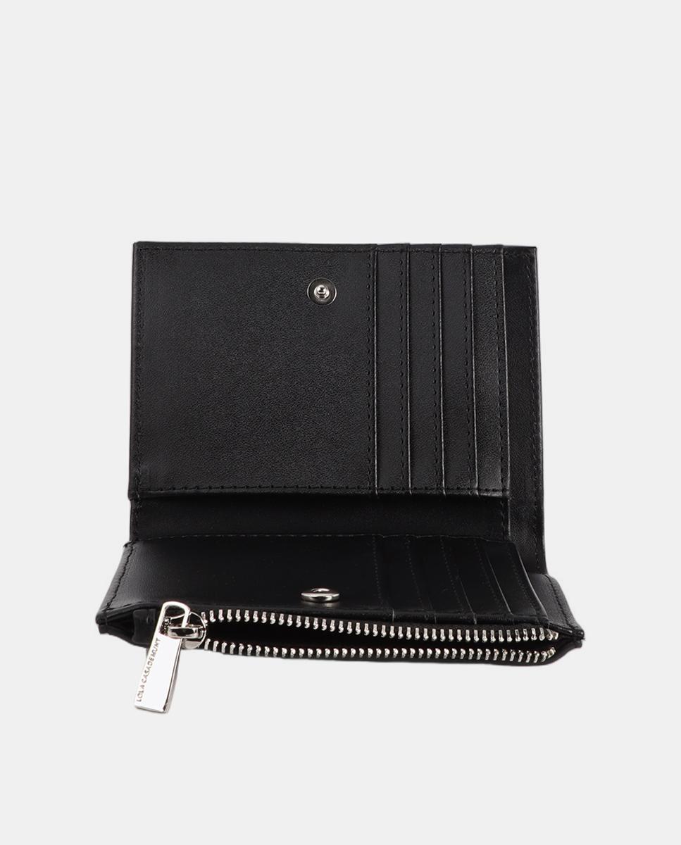 Porta-Moedas com Tachas - Dourado/Prateado Preto-3