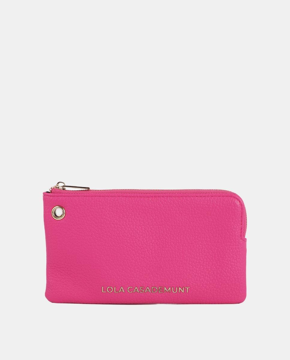 Porta-Moedas Duplo com Pendente LC Rosa-4